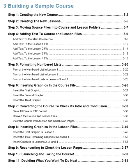 PDF navigation